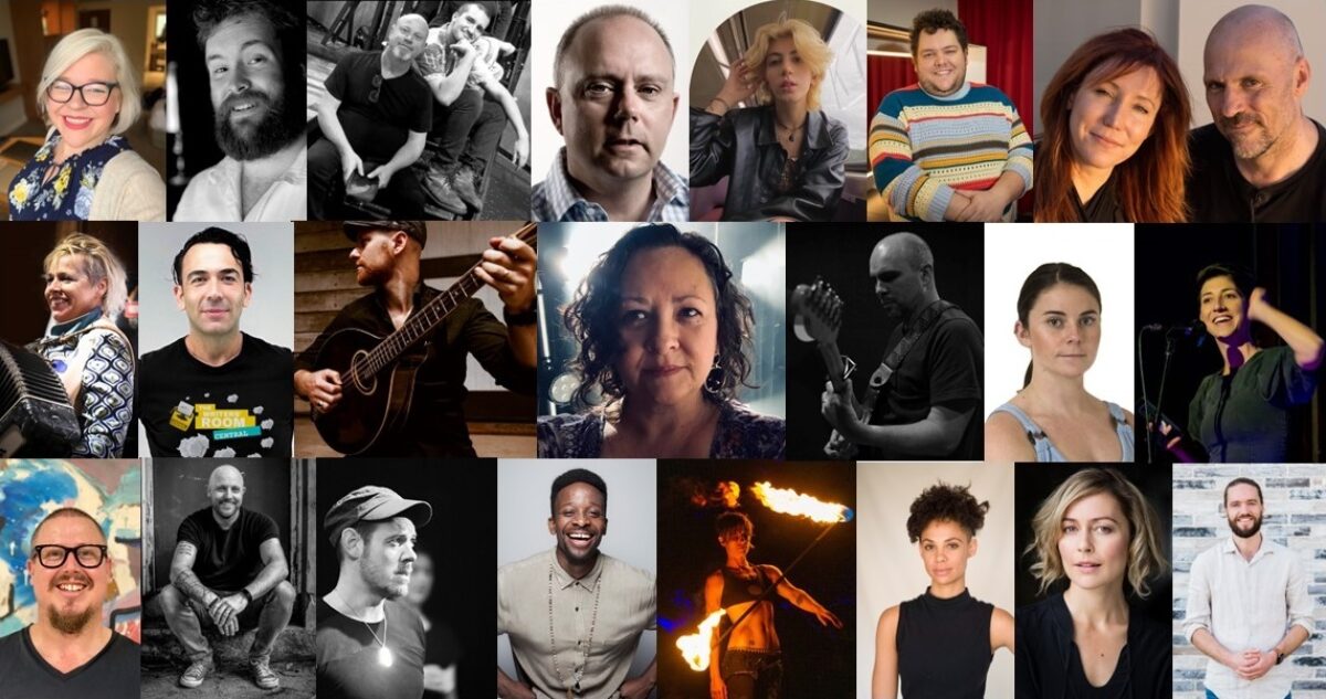 Collage Image Meet The Artists